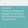 Vizrt Viz Flowics Professional Subscription Upgrade from Basic Plan for TriCaster Vizion (3-Year)