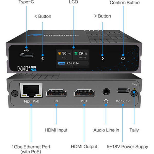 Kiloview N40 Plus UHD 4K HDMI / NDI Bidirectional Converter – image 2