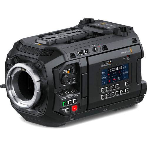 Blackmagic Design URSA Cine 17K 65 cinema camera with EVF, showing the camera body and viewfinder in a professional setup. – image 2