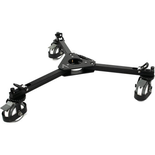 OZEN 20PED40 Agile 20 E-Z Load tripod system with PED40 pedestal for video cameras, shown from the bottom view. – image 4