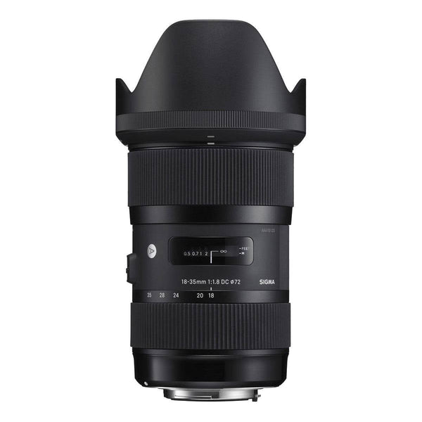 Sigma 18-35mm f/1.8 DC HSM Art lens for Canon EF, showing the lens with zoom and focus rings against a neutral background – image 1