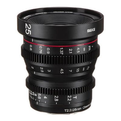 Meike 25mm T2.2 Manual Focus Cinema Lens (MFT Mount) - Coremicro