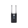 Azden 330UPR UHF dual channel wireless video receiver with display and controls for professional audio-video setups.
