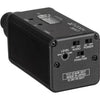 Azden 35XT single channel wireless video transmitter showing rear view with antenna and connection ports.