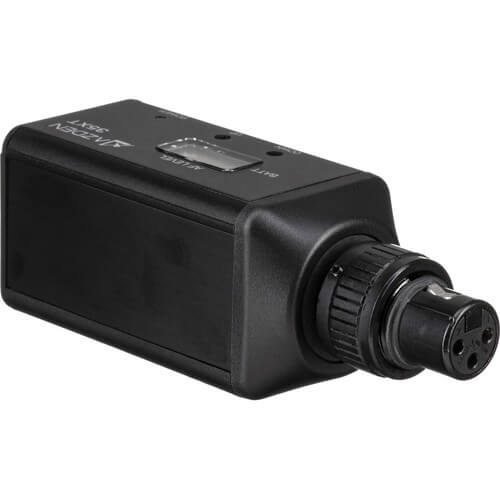 Azden 35XT single channel wireless video transmitter with microphone for professional audio and video recording. – image 4
