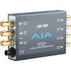AJA 3GDA 1x6 3G/HD/SD-SDI Re-Clocking Distribution Amplifier for video signal distribution and re-clocking.