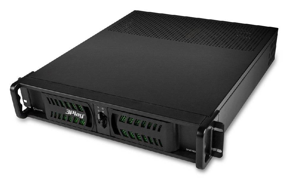 Vizrt 3Play 425 video replay system with control surface for educational use, featuring multiple monitor displays and control buttons. – image 2