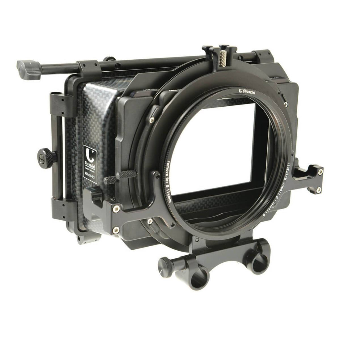 Chrosziel MB 450R2 matte box for video cameras with adjustable filter holder and lightweight metal frame. – image 1
