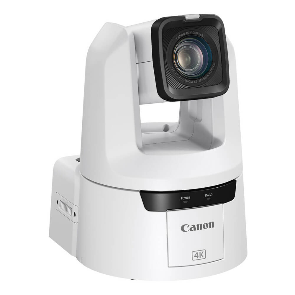 Canon CR-N500 Professional 4K NDI PTZ Camera with 15x Zoom (White) - Coremicro – image 1