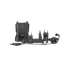 Hollyland Solidcom M1 Pro wireless intercom system with four beltpacks and double-ear headsets for production communication.