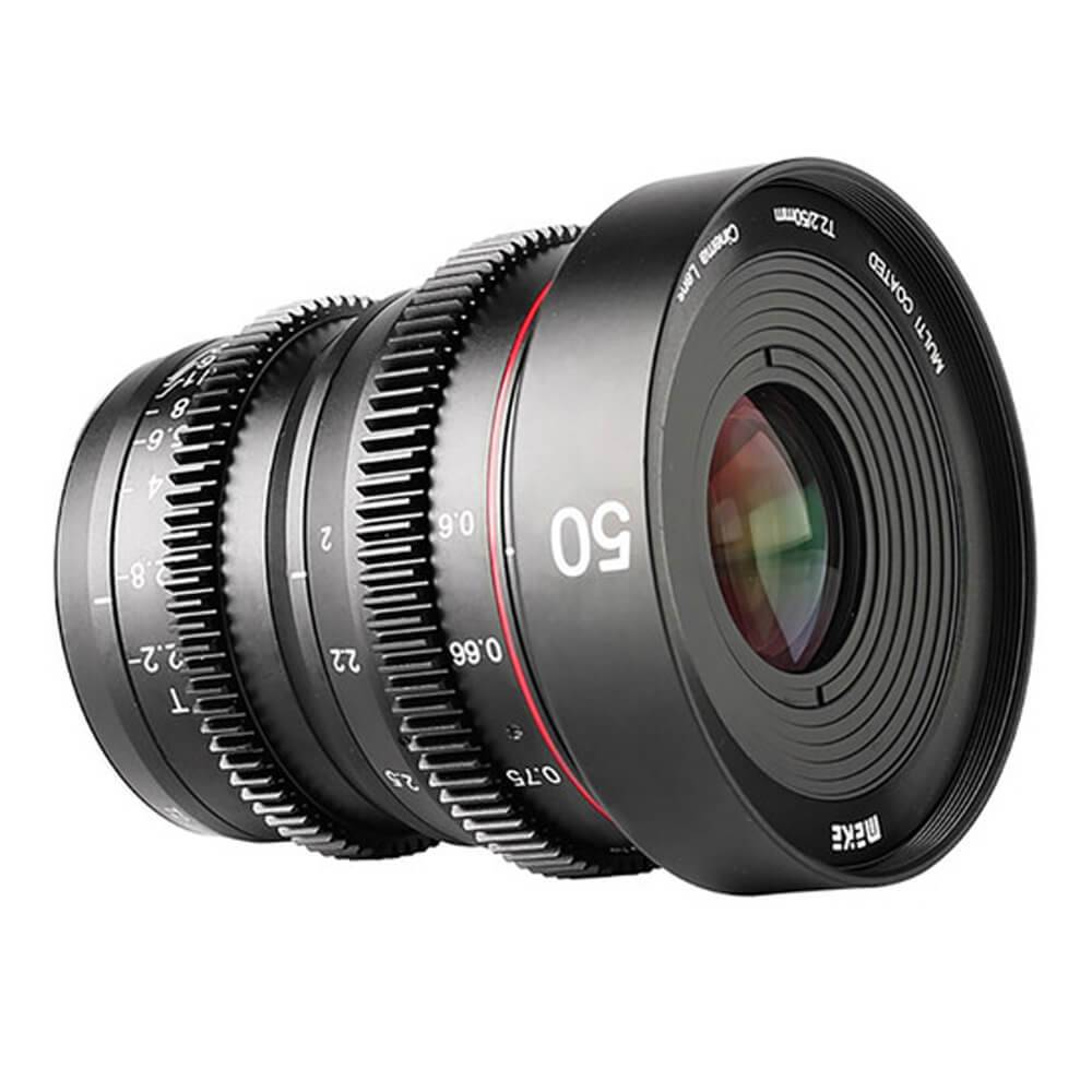 Meike Cinema Prime 50mm T2.2 Fuji X Lens - Coremicro – image 2