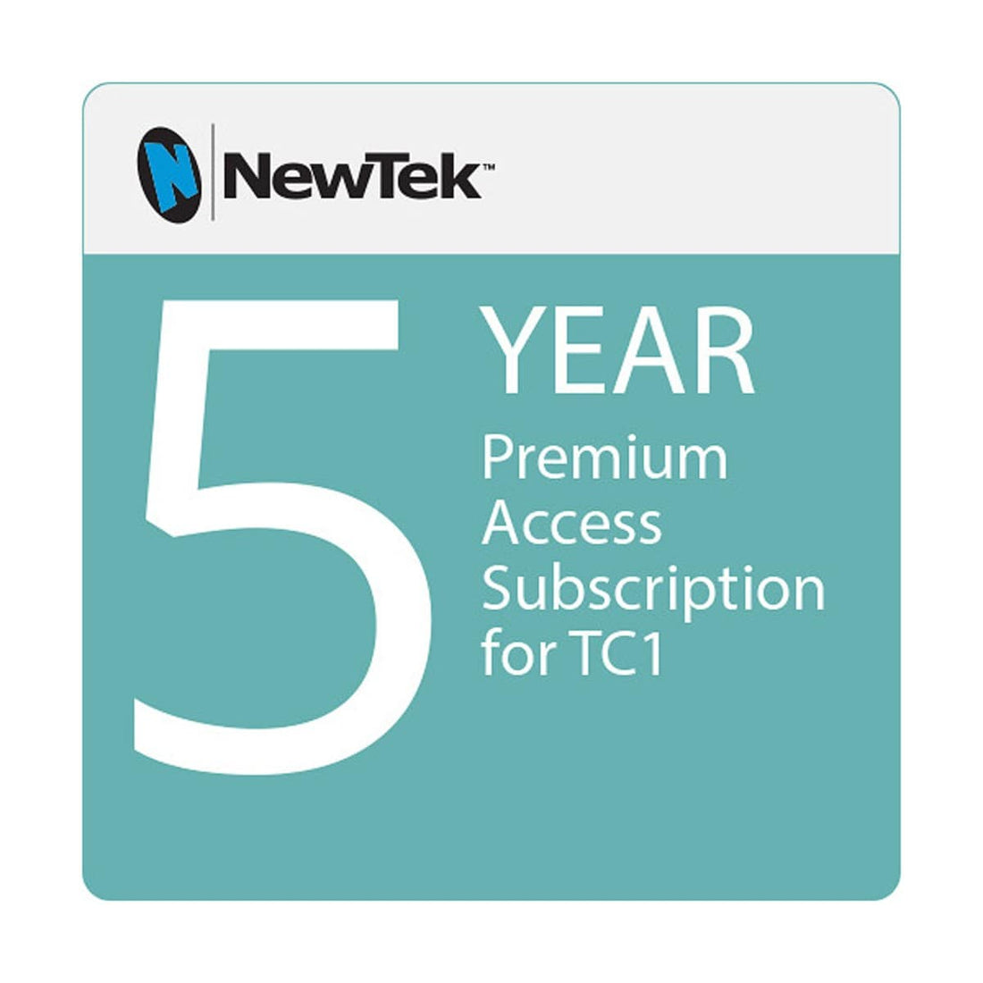 Vizrt Premium Access 5-year software subscription for TC1, featuring download option and digital license. – image 1