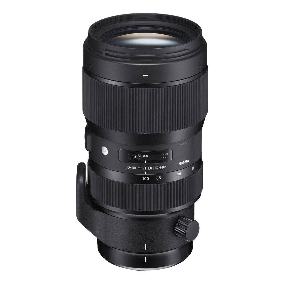 Sigma 50-100mm f/1.8 DC HSM Art Lens for Canon EF, showcasing the lens body and barrel design details. – image 1