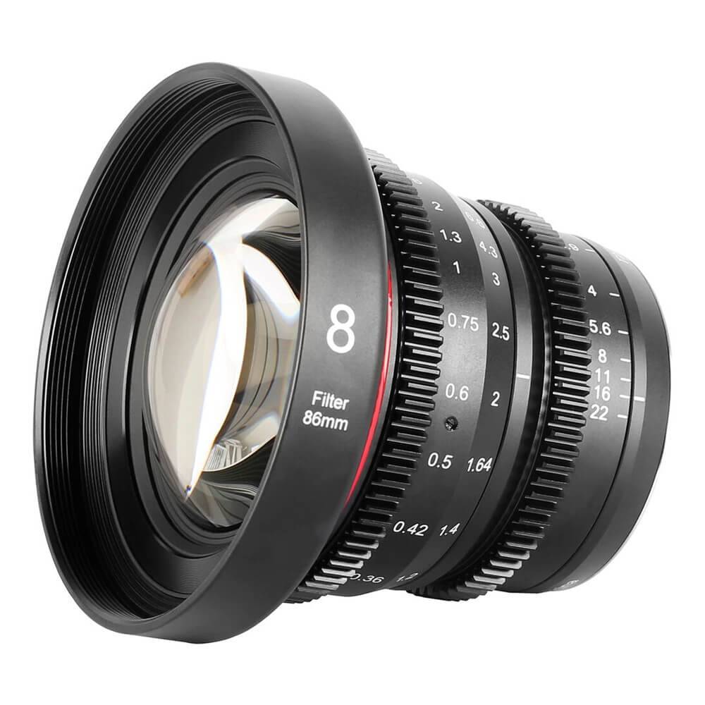 Meike 8mm T2.9 Manual Focus MFT Cinema Lens - Coremicro – image 3