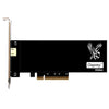 Osprey Raptor Series 1214 PCIe video capture device with HDMI 2.0 for 4K60 streaming, shown from the top view.