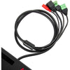 AIDA Imaging Compact VISCA Serial and IP PTZ Camera Controller with connected cables, compact design, and control ports visible.