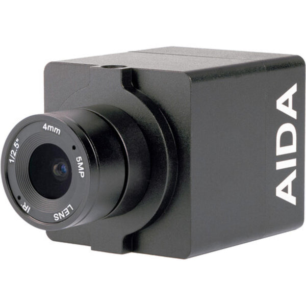 AIDA Imaging GEN3G-IPC-200 full HD 3G-SDI HDMI POV camera with IP control, showing front view and compact design. – image 1