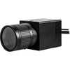 AIDA Imaging HD-100A-VF HD HDMI POV camera with 2.8-12mm lens, front view showing compact multi-purpose design