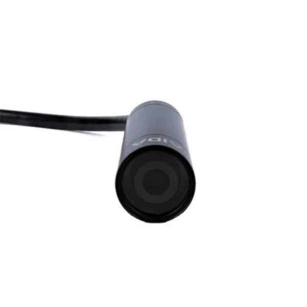 AIDA Imaging Full HD NDI HX IP weatherproof cylinder POV camera with front view, designed for multi-purpose use. – image 2