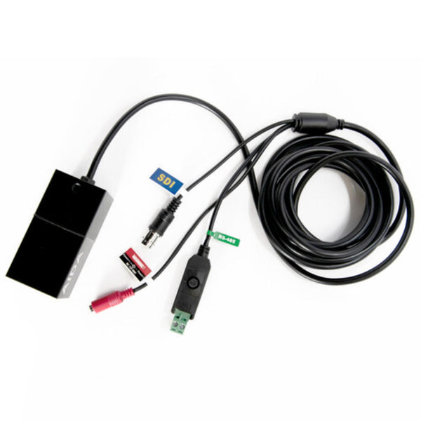 AIDA Imaging weatherproof 3G-SDI 1080p POV camera with 3x optical zoom, top view, suitable for multi-purpose use. – image 2