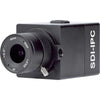AIDA Imaging HD3G-IPC-100A Full HD 3G-SDI POV camera with IP control, shown from the front with lens and control buttons visible.