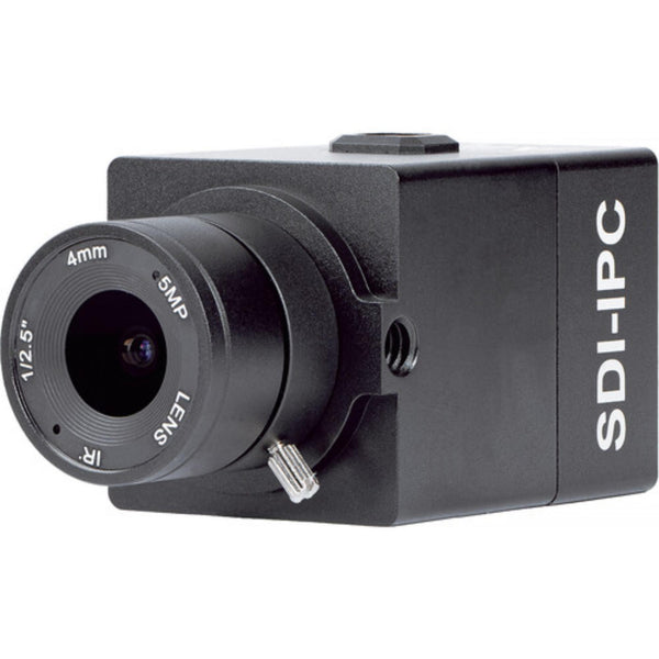 AIDA Imaging HD3G-IPC-100A Full HD 3G-SDI POV camera with IP control, shown from the front with lens and control buttons visible. – image 1
