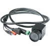 AIDA Imaging HD3G-IPC-IP67 full HD 3G-SDI POV camera with IP control, showing the camera connected to a cable.