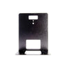 AIDA Imaging black wall mount bracket for PTZ4K12G PTZ camera, front view showing secure mounting design.