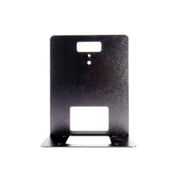 AIDA Imaging black wall mount bracket for PTZ4K12G PTZ camera, front view showing secure mounting design. – image 1