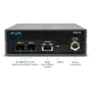AJA IP25-R 4K SMPTE ST 2110 to 12G-SDI/HDMI Converter 4k SMPTE ST 2110, 1GbE, USB-C, Power Connector
