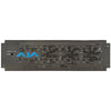 AJA Mini-Converter Rackmount Frame with Passive Faceplate (3 RU) Front Side