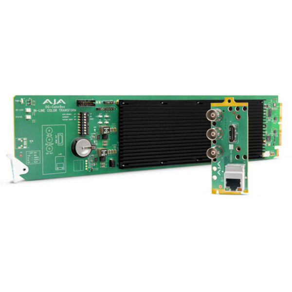 AJA OG-ColorBox openGear In-Line HDR/SDR Algorithmic and LUT Color Transformer Full Set – image 2