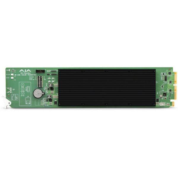 AJA OG-ColorBox openGear In-Line HDR/SDR Algorithmic and LUT Color Transformer Top-Down View – image 1
