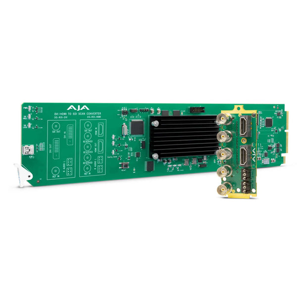 AJA OG-ROI-HDMI Left View With RearModule – image 1