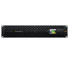 Blackmagic Design ATEM 4 M/E Constellation IP video switcher with front control panel and multiple input buttons.