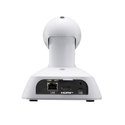 Panasonic AW-UE4 Wide Angle 4K PTZ Camera with IP Streaming (White)