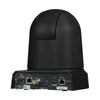 Panasonic AW-UE50 4K PTZ camera in black with 24x optical zoom, SDI and HDMI outputs, rear view angle.