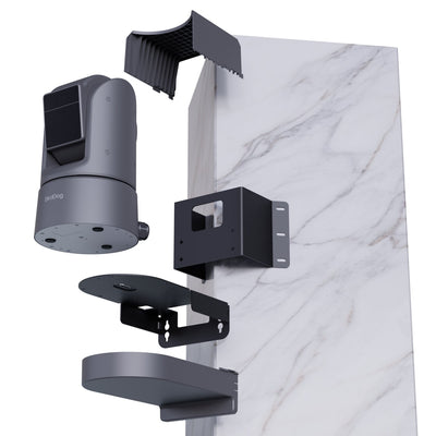 BirdDog O4 Corner PTZ Camera Mount (Grey) - Coremicro