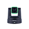 BirdDog X5 Ultra 20x 4K PTZ camera in black showing front view with lens and control buttons.