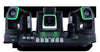 BirdDog X5 Ultra PTZ Camera 3-pack with KBD Controller, front view showing sleek black design and adjustable lens for professional video.