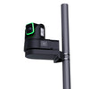 BirdDog XL Ultra Pole Mount (Black) with green accents on a white background