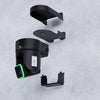BirdDog XL Ultra Wall Mount (Black)  with green accents on a gray background