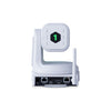 BirdDog X1 Ultra 12x 4K PTZ camera in white, showing the sleek camera body with lens and control features.