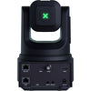 BirdDog X4E Ultra 20x 4K PTZ camera in black with AI tracking, side view showing lens and camera body details.