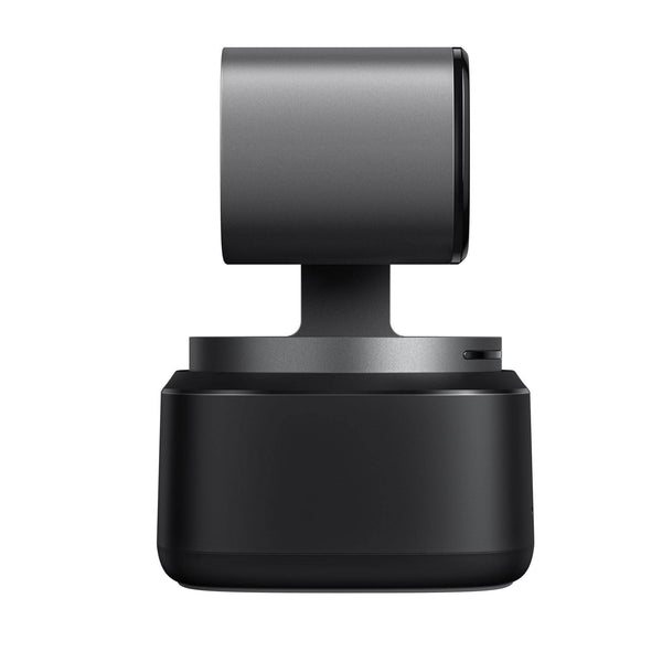 Black OBSBOT TINY 2 shown from the left on a white background. – image 5