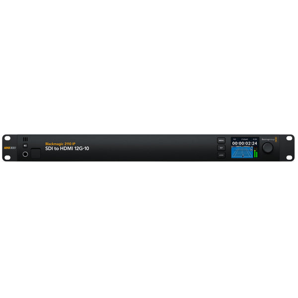 Blackmagic Design Blackmagic 2110 IP SDI to HDMI 12G-10 IP converter device for video signal conversion. – image 1
