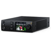 Blackmagic Design 2110 IP SDI to HDMI 12G IP converter with right-angle connector for professional video signal conversion.