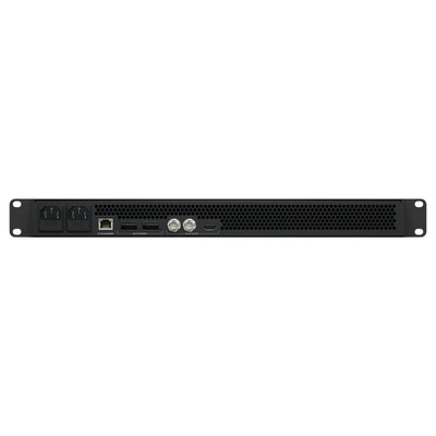 Blackmagic Design Blackmagic Cloud Store Ultra 24TB storage device with rear view showing ports and ventilation.