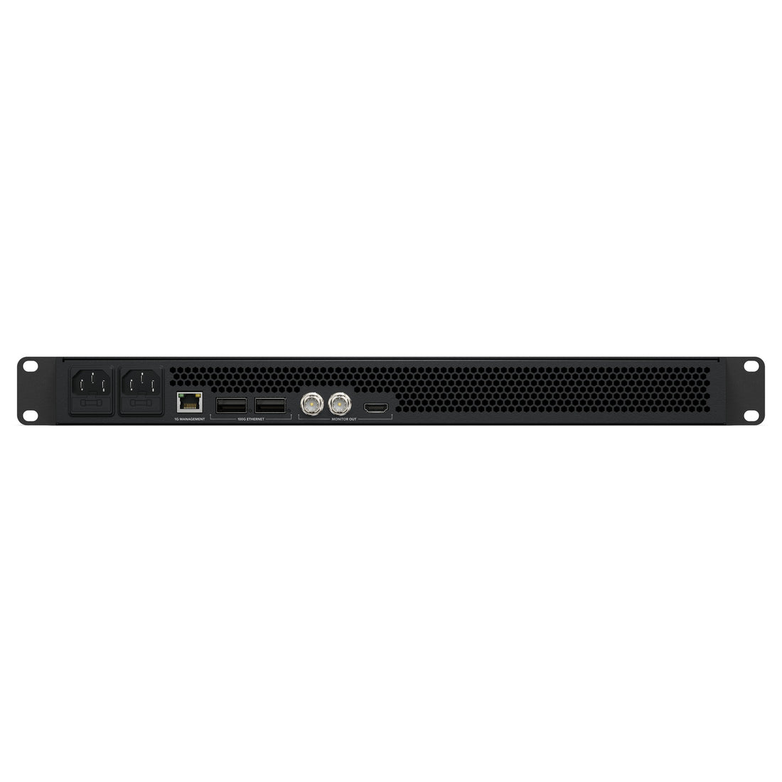 Rear view of Blackmagic Design Cloud Store Ultra 48TB storage device showing ports and design details. – image 2