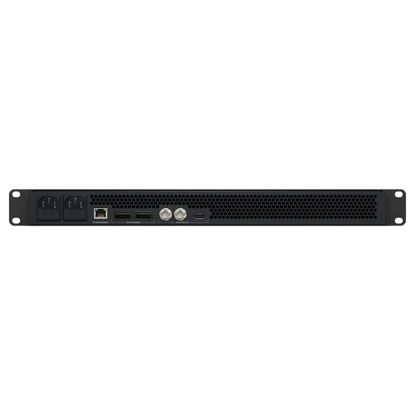 Rear view of Blackmagic Design Cloud Store Ultra 48TB storage device showing ports and hardware details. – image 2